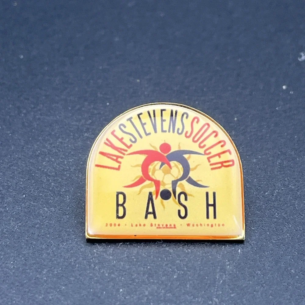 Lake Stevens Soccer Bash Washington Lapel Hat‎ Pin
